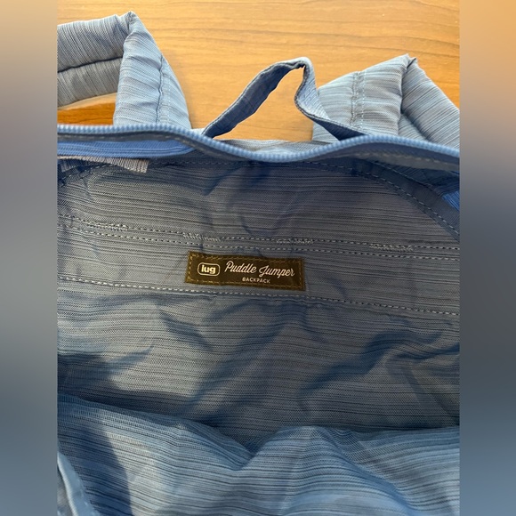 LUG Puddle Jumper Packable backpack- Brushed Marina - Picture 7 of 8